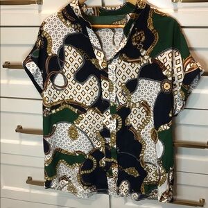 Shein Curve blouse 2XL